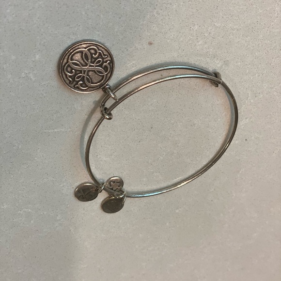 Alex and Ani Silver Energy 2014 Bracelet - Picture 4 of 4